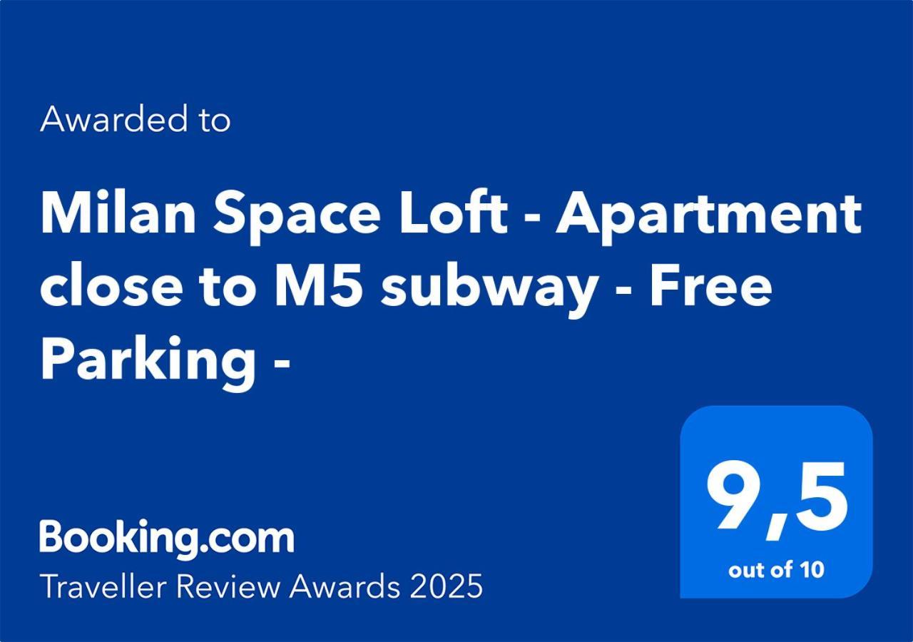 Milan Space Loft - Apartment Close To M5 Subway - Free Parking - Sky & Netflix Tv Milão Exterior foto